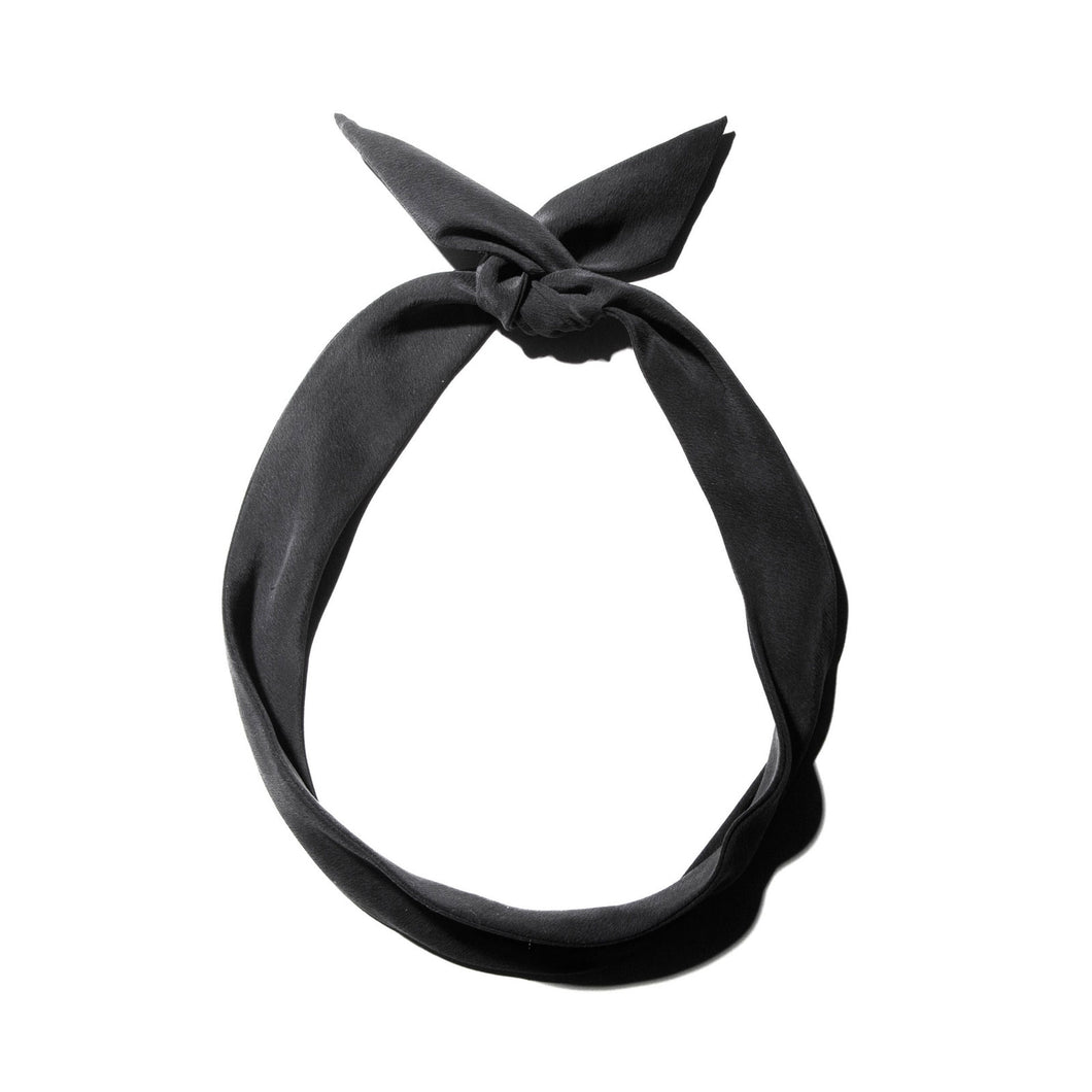 Fork Headband in Black